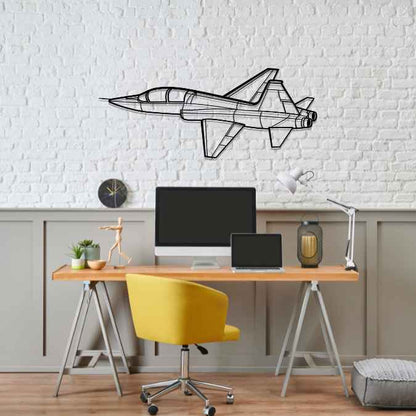 Décoration murale en métal - T-38C Talon
