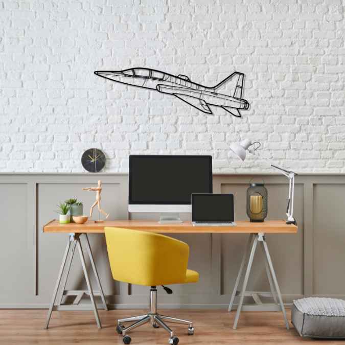 Décoration murale en métal - T-38A Talon