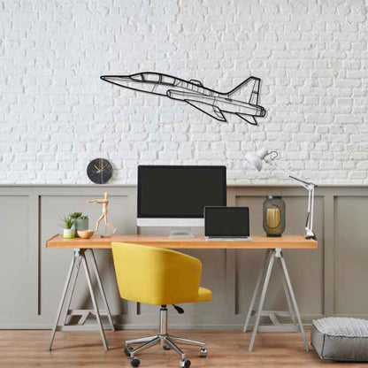 Décoration murale en métal - T-38A Talon