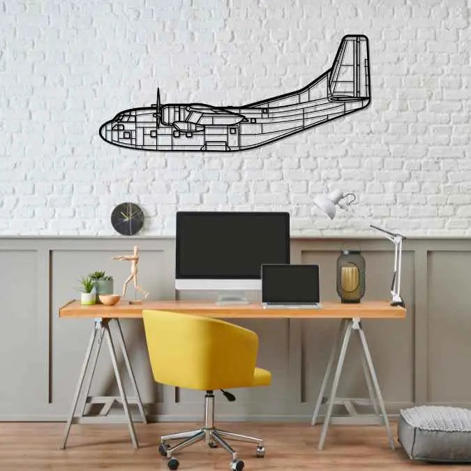 Décoration murale en métal - C-123K Provider aircraftvibes