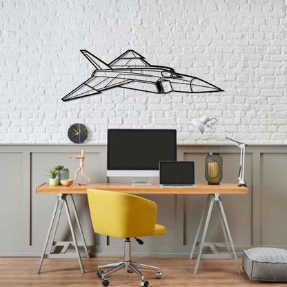 Décoration murale en métal - CF-105 Arrow