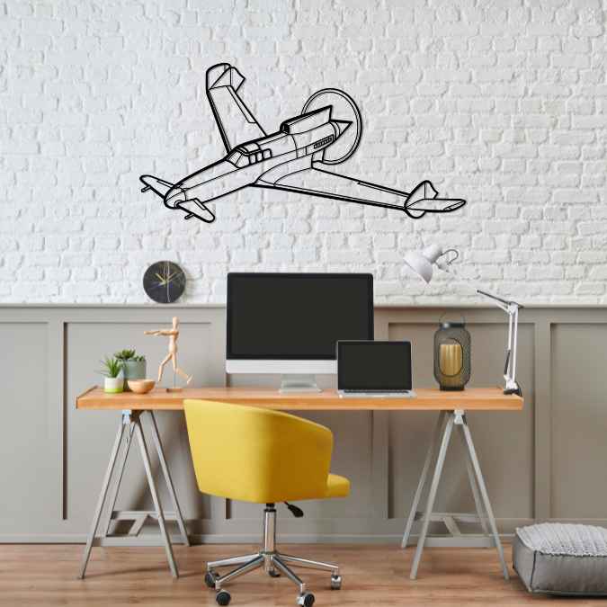Décoration murale en métal - XP-55 Ascender aircraftvibes