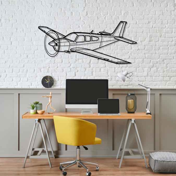 Décoration murale en métal - Bonanza F33C