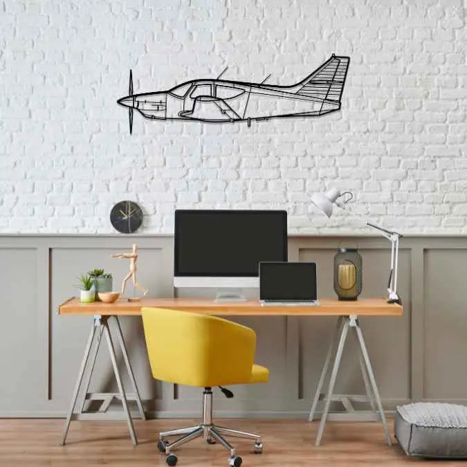 Décoration murale en métal - Commander 112TC aircraftvibes