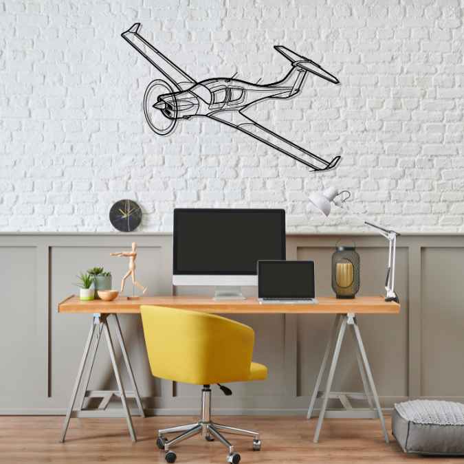 Décoration murale en métal - DA50 RG aircraftvibes