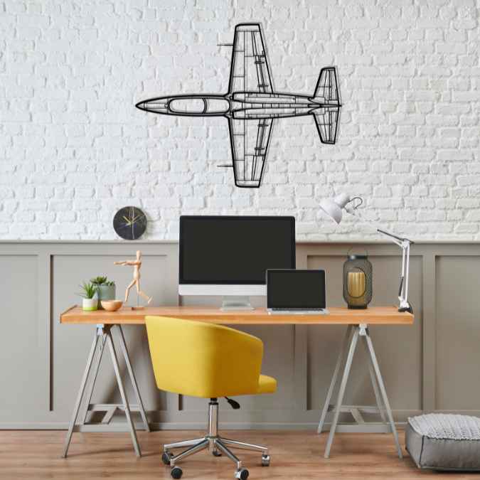 Décoration murale en métal - L-39NG Top aircraftvibes