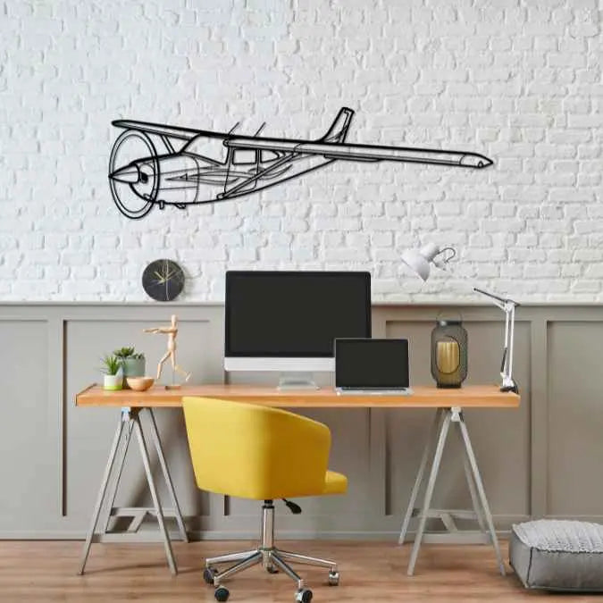 Décoration murale en métal - 182 Skylane aircraftvibes