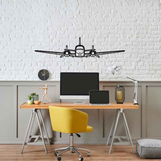 Décoration murale en métal - C50 Twin