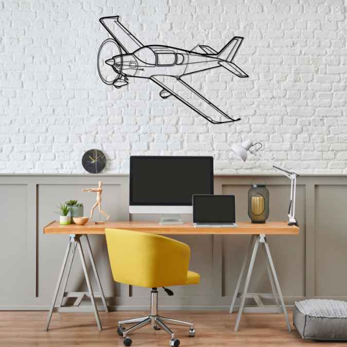 Décoration murale en métal - TSi low aircraftvibes