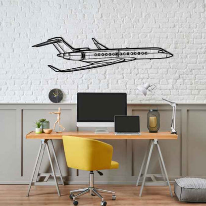 Décoration murale en métal - Global 7500