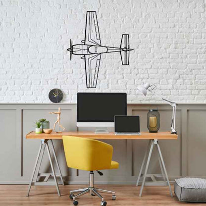 Décoration murale en métal - 300L Top