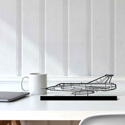 Décoration murale en métal - RF-35 Draken