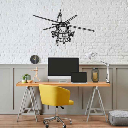 Décoration murale en métal - MH60L DAP