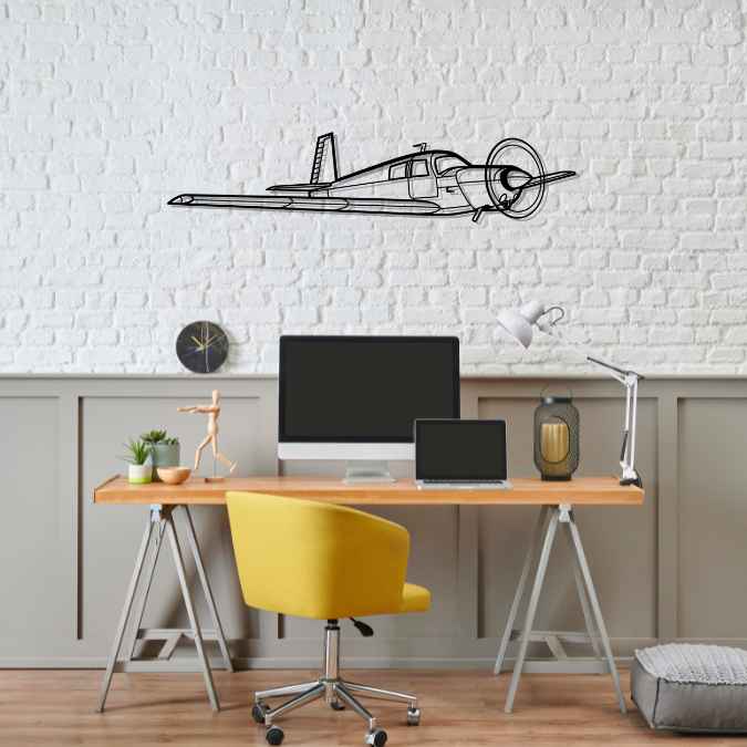 Décoration murale en métal - M20C Ranger aircraftvibes