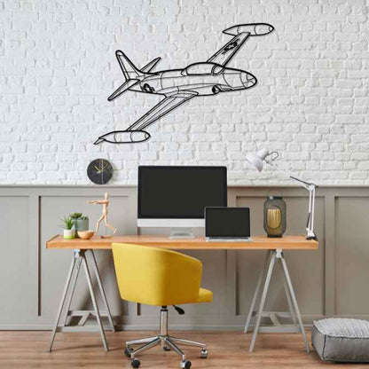 Décoration murale en métal - T-33 Shooting