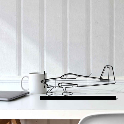 Décoration murale en métal - RV-7 Silhouette