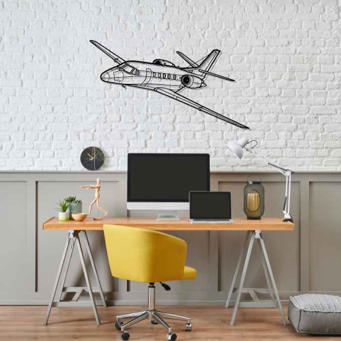 Décoration murale en métal - Citation 560XL