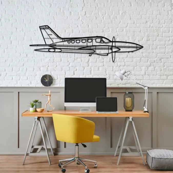 Décoration murale en métal - 414A Chancellor aircraftvibes