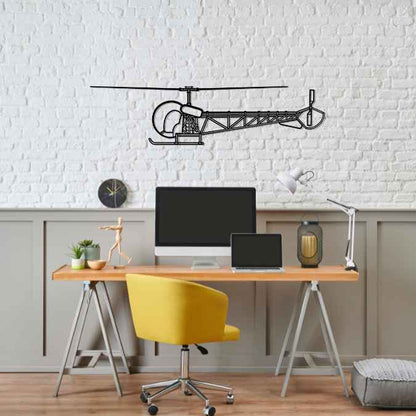 Décoration murale en métal - 47 Silhouette