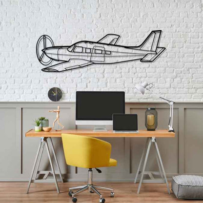 Décoration murale en métal - PA-32R-31T Saratoga