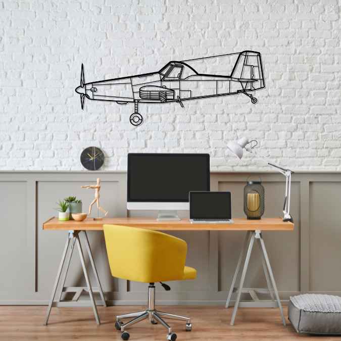 Décoration murale en métal - AT-500 Silhouette