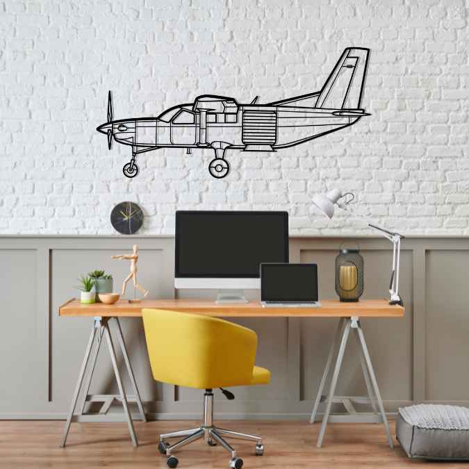 Décoration murale en métal - Kodiak 100 aircraftvibes