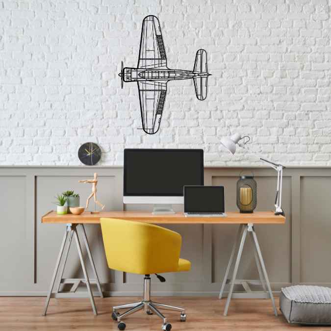 Décoration murale en métal - SBD-4 Dauntless