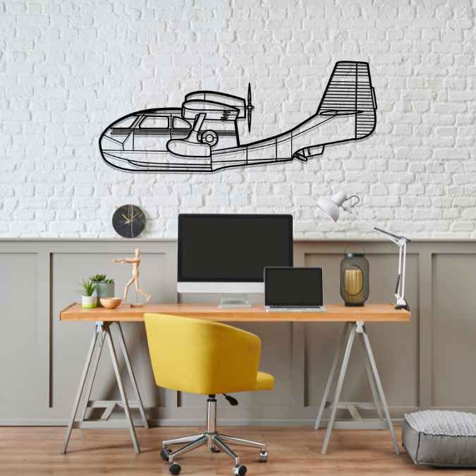 Décoration murale en métal - RC-3 Seabee aircraftvibes