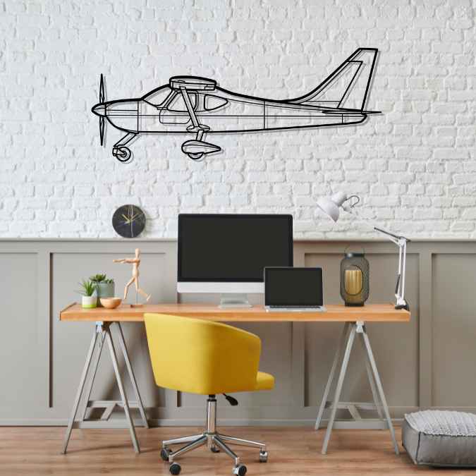 Décoration murale en métal - GlaStar 1999 aircraftvibes