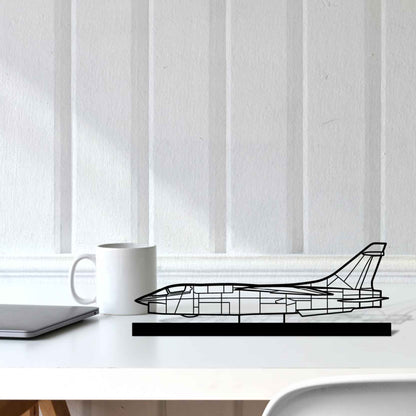 Décoration murale en métal - RF-8G Silhouette