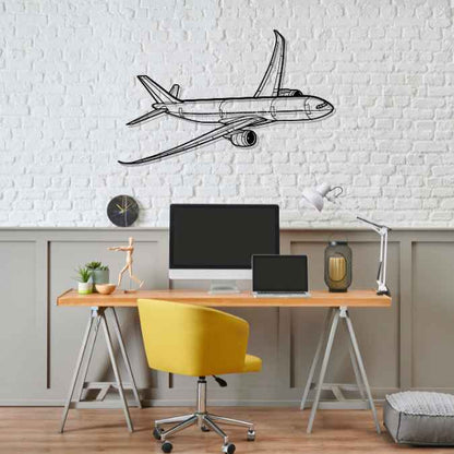 Décoration murale en métal - A330-900 neo