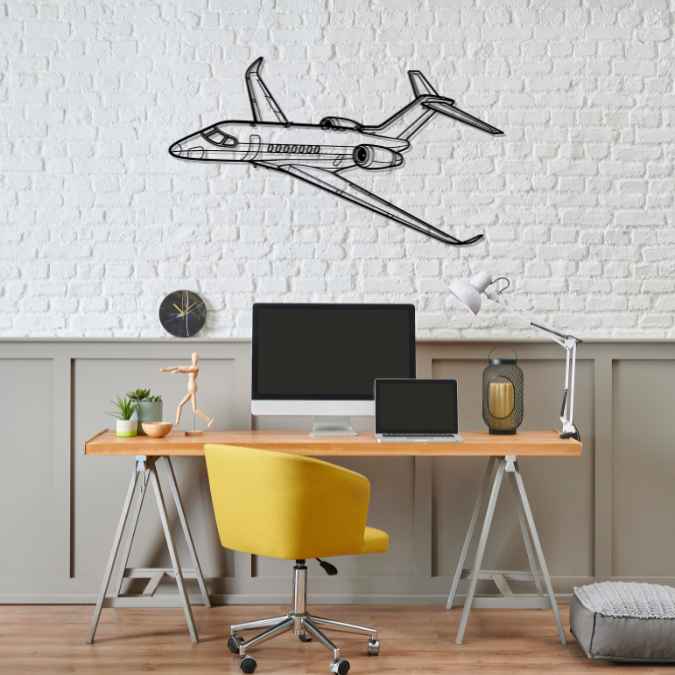 Décoration murale en métal - Citation Longitude