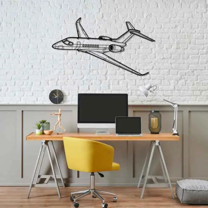 Décoration murale en métal - Citation Longitude aircraftvibes