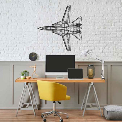 Décoration murale en métal - F-14D Tomcat
