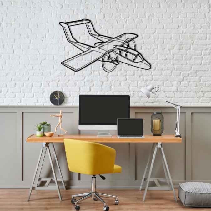 Décoration murale en métal - OV-10 Bronco aircraftvibes