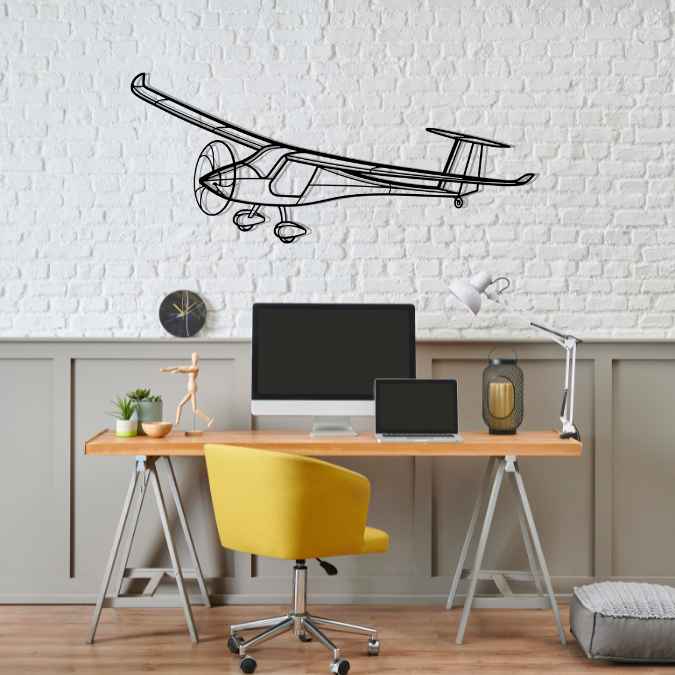 Décoration murale en métal - Sinus Max aircraftvibes