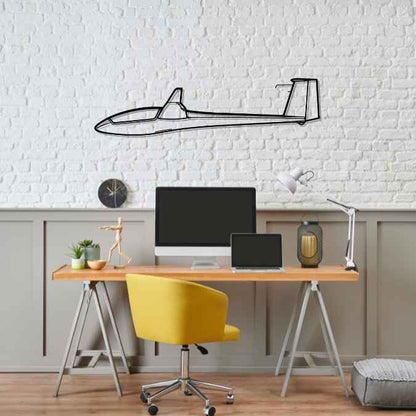 Décoration murale en métal - LS8-18 Silhouette