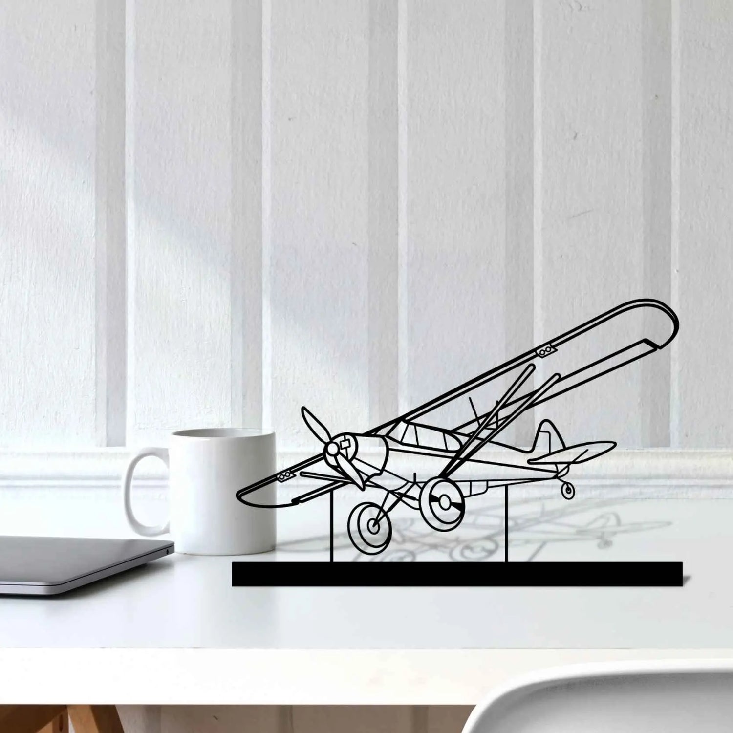 Décoration murale en métal - Super Cub aircraftvibes