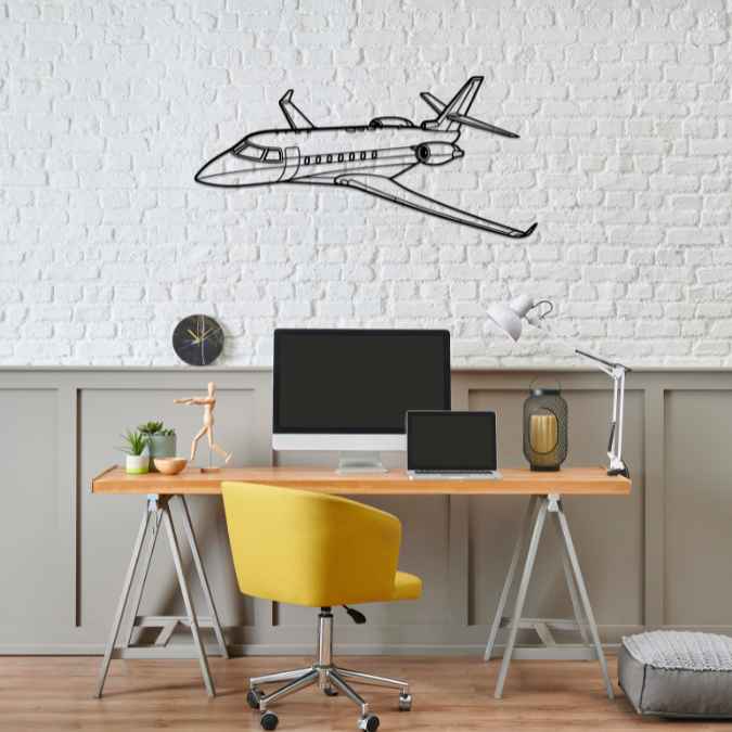 Décoration murale en métal - G200 Angle aircraftvibes