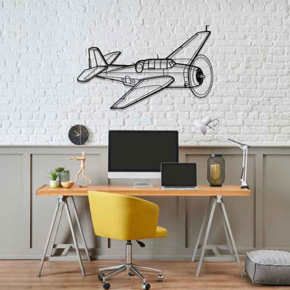 Décoration murale en métal - TBM Avenger