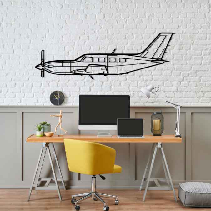 Décoration murale en métal - M500 Meridian aircraftvibes