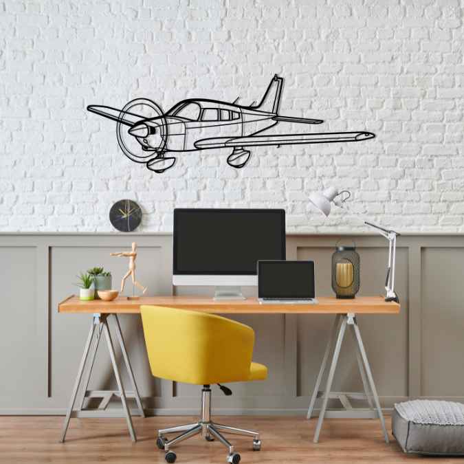 Décoration murale en métal - Warrior II aircraftvibes