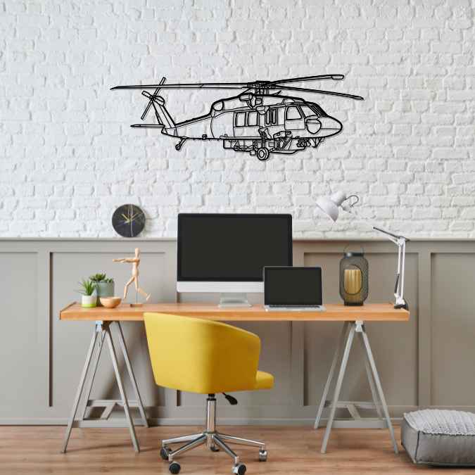 Décoration murale en métal - S70i aircraftvibes