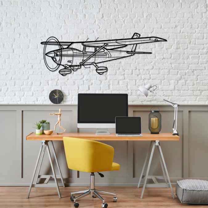 Décoration murale en métal - 182Q Skylane aircraftvibes