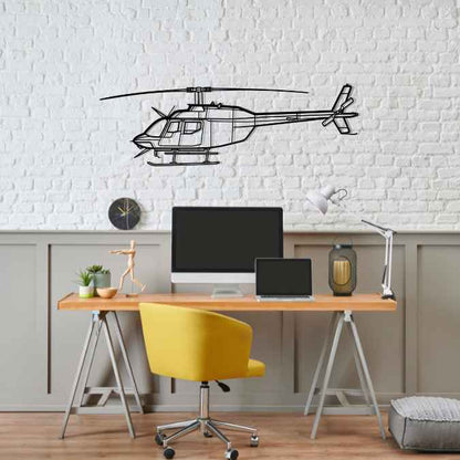 Décoration murale en métal - 206 Silhouette