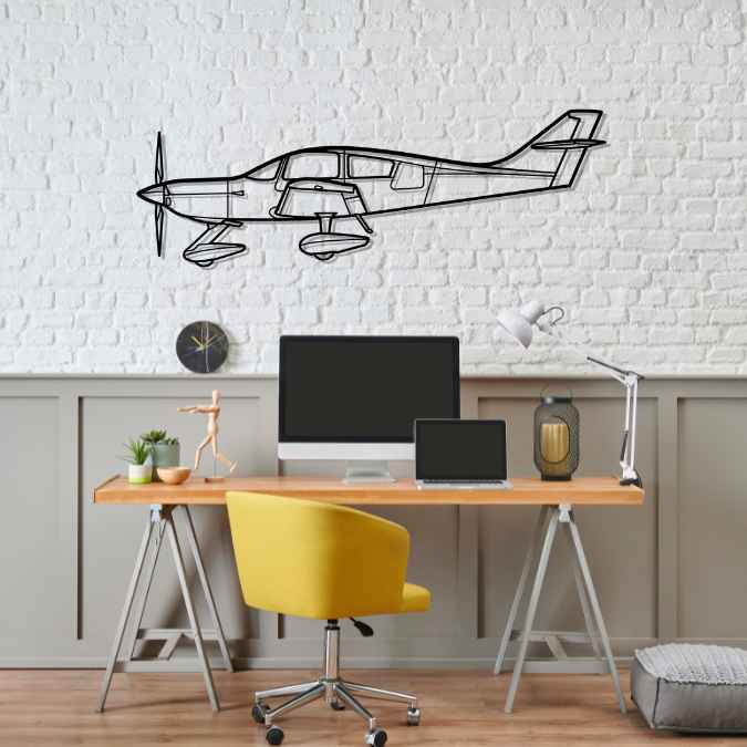 Décoration murale en métal - Express CT aircraftvibes
