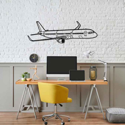 Décoration murale en métal - A321 Neo