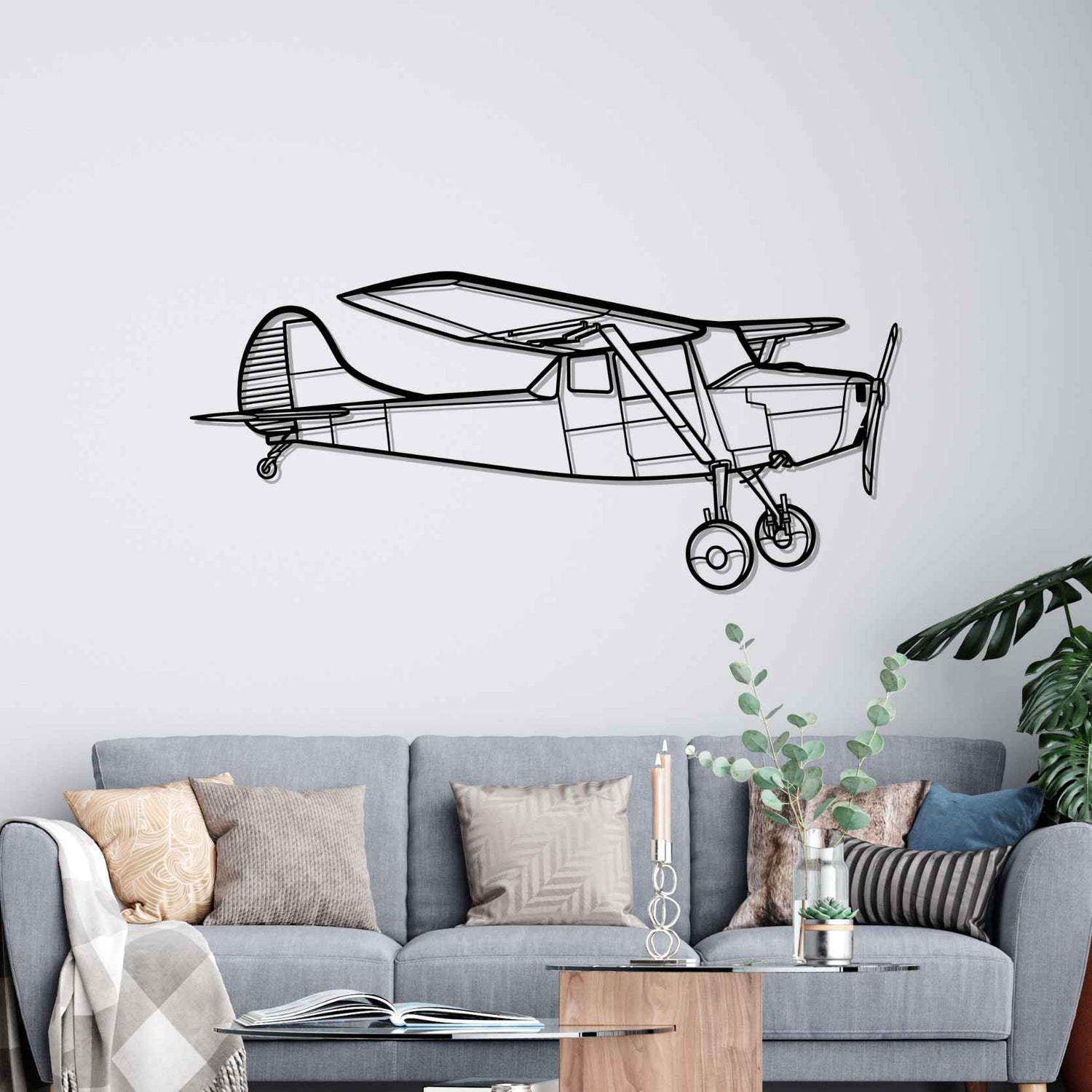 Décoration murale en métal - O-1 Bird aircraftvibes