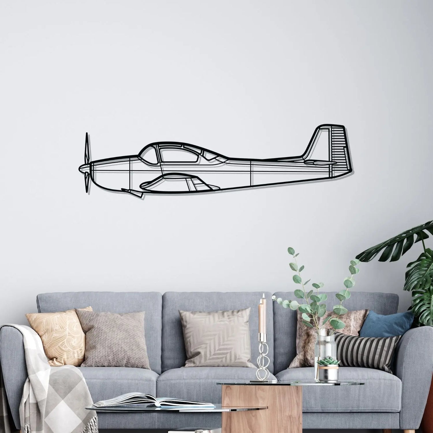 Décoration murale en métal - FWP 149D aircraftvibes