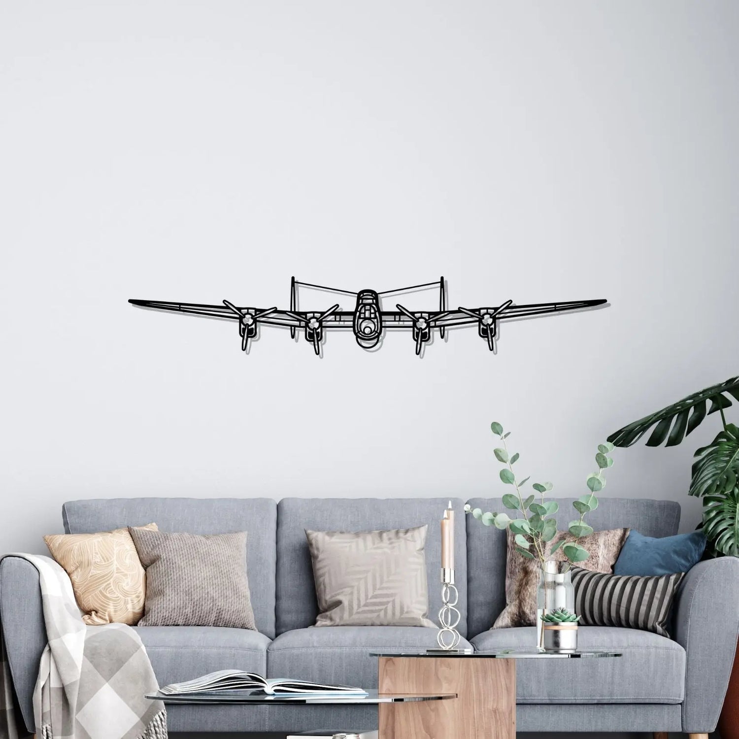 Décoration murale en métal - Lancaster MK aircraftvibes